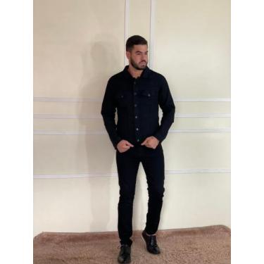 Imagem de Jaqueta jeans preta - Vecksan, GG