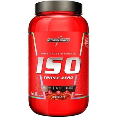 Imagem de Whey Isolado ISO Triple Zero 900g Integralmédica Sabor Chocolate