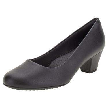 Imagem de Scarpin Feminino Piccadilly Salto Baixo Preto 110072, 36