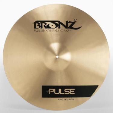 Imagem de Ride Bronz Cymbals Pulse Traditional 24 em Bronze B20 by Odery BRZ-PUL