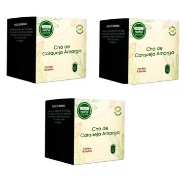 Imagem de Chá Carqueja Amarga Kit 3 Caixas Natural - Rocha Saúde