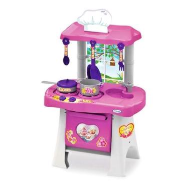 Imagem de Mini Cozinha Infantil C/ Forno Pia Fogão Casinha - Xalingo