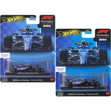 Imagem de Hot Wheels Premium Formula 1 Team Williams 2024 Jbm15 Jbm20 Alexander 
