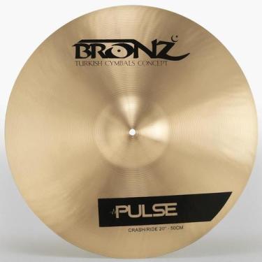 Imagem de Crash Ride Bronz Cymbals Pulse Traditional 20 em Bronze B20 by Odery B