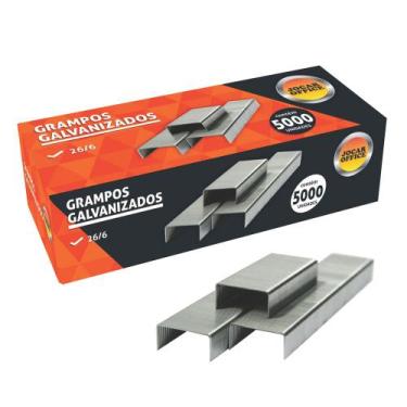 Imagem de Grampo Grampeador 26/6 Galvanizado - Jocar Office