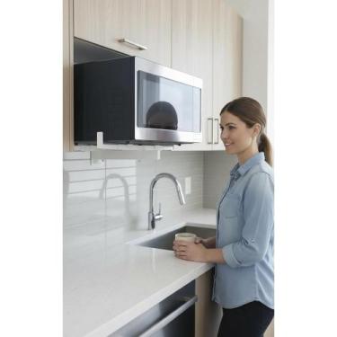 Imagem de Suporte Microondas Forno Parede Aço Carbono Ajustável Branco - Congrat