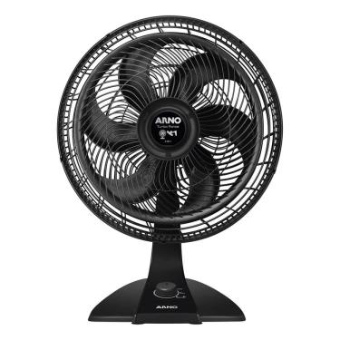 Imagem de Ventilador Mesa Preto 40cm 127v Turbo - Arno