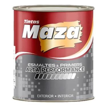 Imagem de Tinta esmalte martelado cinza claro 900ml - MAZA