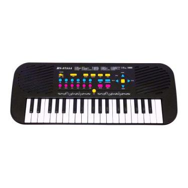 Imagem de Brinquedo Teclado Infantil com microfone HS3755A - DM TOYS