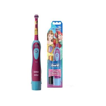 Imagem de Escova de Dente Infantil Elétrica Oral-B - Disney Princess com 2 Pilha