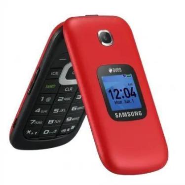 Imagem de Celular Samsung Flip B311V Rede 4G Dual Chip Excelente Para Idosos