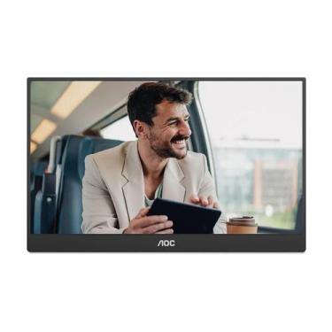 Imagem de Monitor 15.6" Portatil 16T20E2/78, Full HD, Painel IPS, 60Hz, AOC
