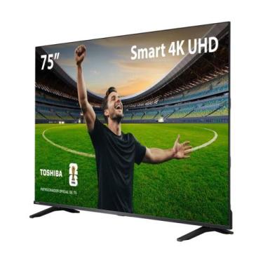 Imagem de Smart TV Toshiba 75 Polegadas 4K DLED VIDAA 75C350RS, 75"