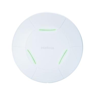 Imagem de Roteador Access Point AP310 Wi-Fi 2.4GHz 300Mbps Gerenciável LED RGB Configurável Branco Intelbras