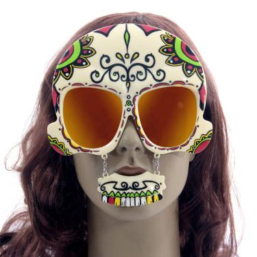 Imagem de Máscara Óculos Caveira Mexicana - Halloween