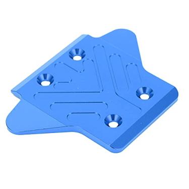 Imagem de Capa protetora da placa traseira, durável RC Bigfoot Capa protetora da placa traseira do carro Instale facilmente liga de alumínio para ARRMA KRATON 6S 1/8(azul)