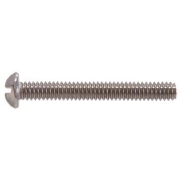 Imagem de Hillman 945 Parafuso de máquina de cabeça redonda de aço inoxidável 6-32 x 3/4" Pacote com 25