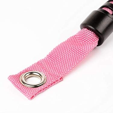 Imagem de Rugged Ridge 13305.16 Cabo de segurança, montagem A-Pillar, rosa; Jeep Wrangler JK 07-18