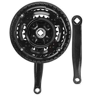 Imagem de Keenso Pedivela de Aço de Alto Carbono, 24-34-42T, Pedaleira de Mountain Bike, 170 mm, 21/24/27 Velocidades