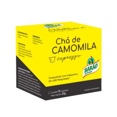 Imagem de Cápsulas Compatíveis com Nespresso Barão de Cotegipe, Chá Camomila