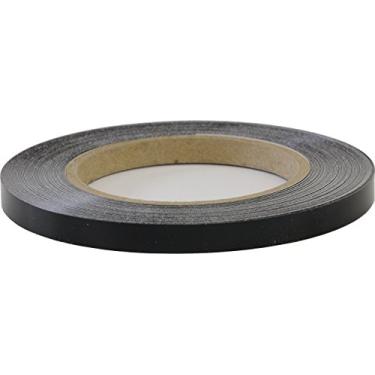 Imagem de LinearDesigns listras sólidas de um quarto de polegada para caminhão automotivo - vinil de 3 mm - 1/4" x 50' - preto
