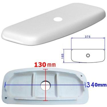 Imagem de Tampa reposição Caixa Acoplada Deca Ravena Aspen Izy Fast Flex Branco - TP0017