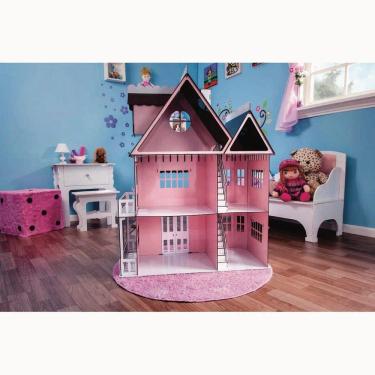 Imagem de Casa De Bonecas Escala Barbie Modelo Emily Princesa - Darama