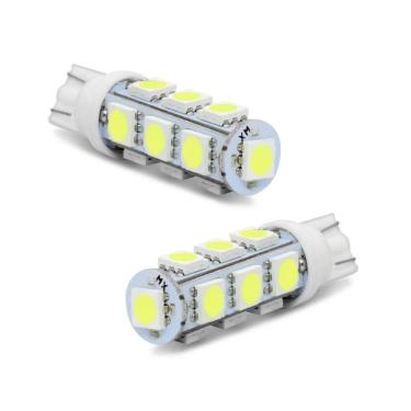 Imagem de Lâmpada 13 Leds Esmagada Grande (Pingo) Smd T10 5050 Par