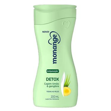 Imagem de Creme Hidratante Corporal Monange Detox Capim-Limão E Gengibre 200ml