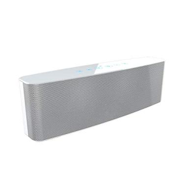 Imagem de HIOD Alto-falante Bluetooth - Som Surround imersivo 360 sem fio e alcance de 10 m de desempenho de 6 horas, branco