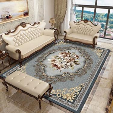 Imagem de Tapetes multicoloridos – Tapetes de área modernos com padrões abstratos tapete médio de área de pilha 50,8 x 81,2 cm