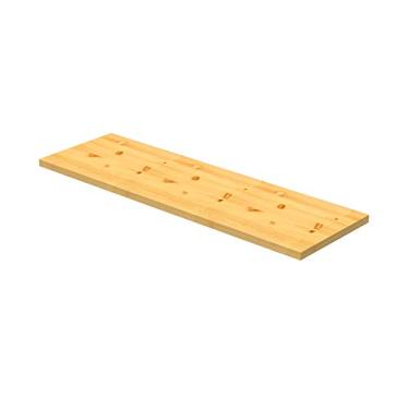 Imagem de Organize&Decore - Painel de Madeira de Pinus Maciça 18mm - 80x25cm Rústico