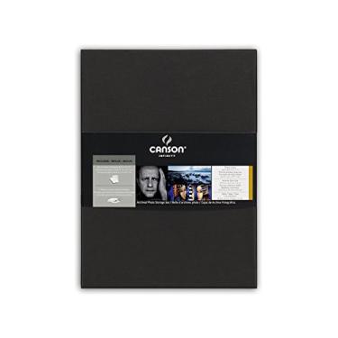 Imagem de Canson Caixa de arquivo infinita, para imagens e documentos até 21,5 x 28 cm, serve para folhas de 21,5 x 28 cm, preta