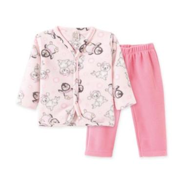 Imagem de Pijama Infantil Soft Pingo Lelê Pinguim Rosa