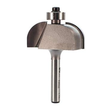 Imagem de Whiteside Router Bits Broca 1802 Cove com raio de 1,27 cm de diâmetro grande e comprimento de corte de 1,57 cm