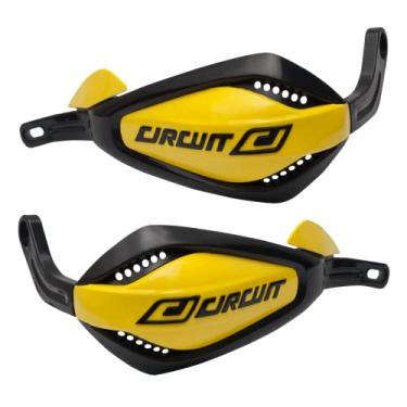 Imagem de Circuit P4 AL Protetor de Mão 2 Peças, Preto/Amarelo, Único