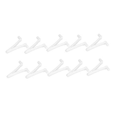 Imagem de Generic 10x Butterfly V Clips de Fixação de Poste, Leaf Rake, Brush