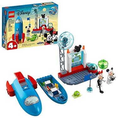 Imagem de LEGO® ǀ Disney Mickey and Friends; Kit de Foguete Espacial do Mickey Mouse e da Minnie Mouse