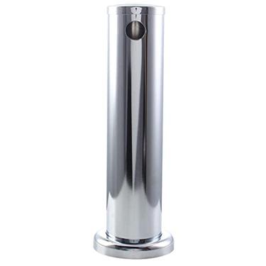 Imagem de Kegerator de cerveja, ferramenta de dispensador de torre de chope ajustável de aço inoxidável para festas em bares domésticos (cabeça única)