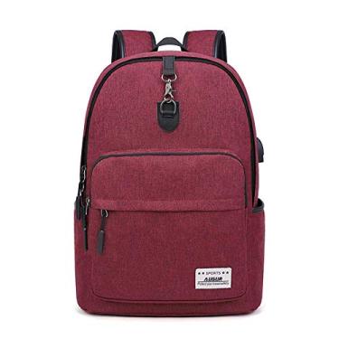 Imagem de Mochila durável, segura e conveniente, bolsa multifuncional, conforto, ventilação, mochila de viagem ou leve-a de volta à escola, para a faculdade ao ar livre