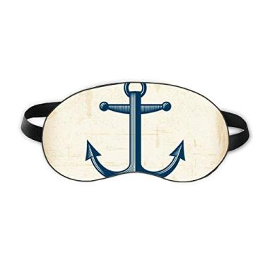 Imagem de Anchor Droits Admiralty Blue Military Ocean Sleep Eye Shield Soft Night Vlindfold Shade Cover