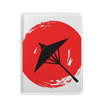 Imagem de Caderno de ilustração de pintura de pincel japonesa, capa de goma para diário de capa macia