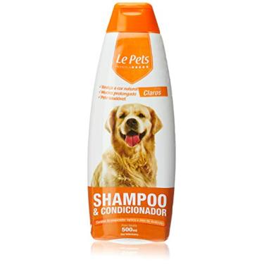 Imagem de Shampoo Pelos Claros Para Caes 500ml Lepets para Cães