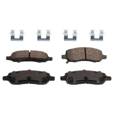 Imagem de TRW Conjunto de pastilhas de freio a disco TPC1172 para Buick Lucerne: 2006-2011 e outras aplicações Traseiras