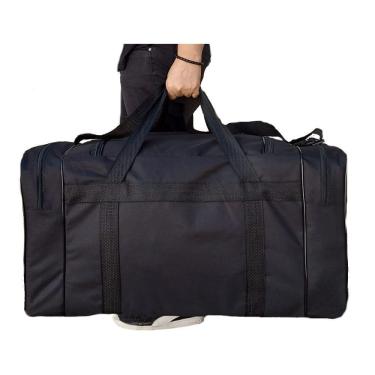 Imagem de Mala Bolsa de Mão Sacola Grande Dobrável para Viajar Preta