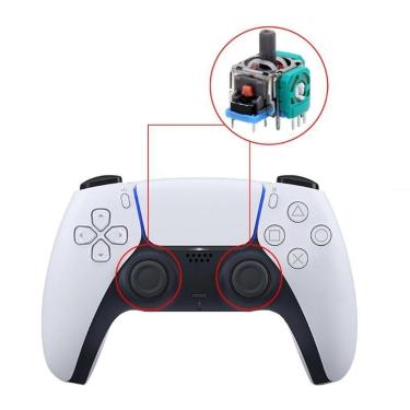 Imagem de ANALOGICO DUALSENSE SONY PLAYSTATION 5 PS5 ORIGINAL CONTROLE-Unissex