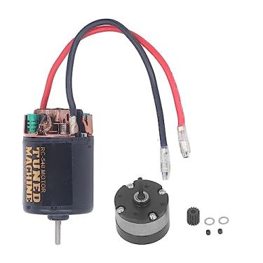 Imagem de Caixa de Engrenagens Planetária Redutora RC, Distribuição de Energia Sensível, Desempenho Estável, Montagem de Motor de Caixa de Engrenagens de Carro RC para Carro de Esteira 1/10 (13T)