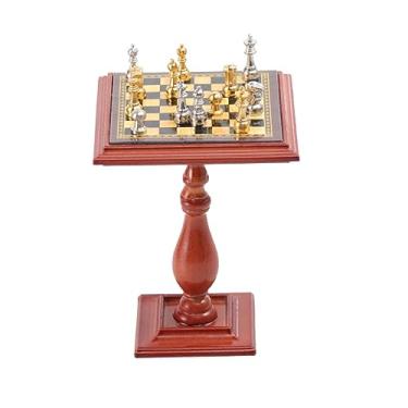Imagem de Cabilock Conjuntos De Brinquedos De Boneca 1Pc Mini Acessórios Para Bonecas Mini Miniaturas Acessórios De Boneca Mini Suprimentos De Quarto Mini Decoração De Mesa De Xadrez Mini Decoração