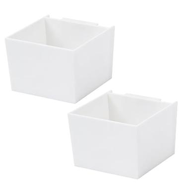 Imagem de RUNROTOO Prateleiras de armazenamento suspensas, 2 peças, prateleiras, papelaria, organizador de lápis, suporte magnético para caneta para geladeira, rack magnético, prateleira de geladeira, atração magnética