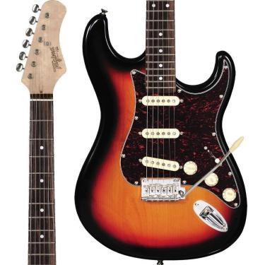 Imagem de Guitarra Stratocaster Tagima T635 Classic Series Sunburst Escala Escura